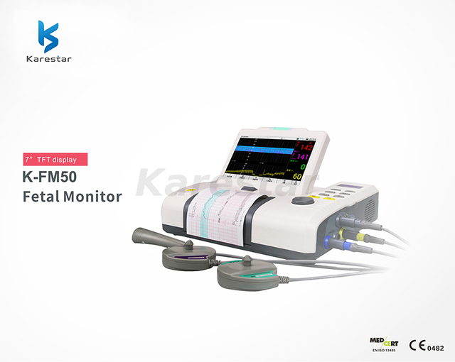 K-FM50 Hot Sale Portable CTG machine fetal monitor