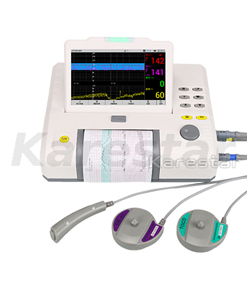 K-FM50 Hot Sale Portable CTG machine fetal monitor